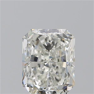 Picture of Natural Diamond 3.01 Carats, Radiant with  Cut, I Color, FL Clarity and Certified by GIA