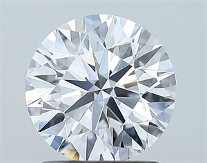 Foto Diamante Natural 1.50 quilates, Redondo , Color D, claridad VVS1 y certificado GIA de