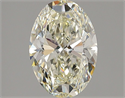 Natural Diamond 2.21 Carats, Oval with  Cut, L Color, VVS2 Clarity and Certified by GIA