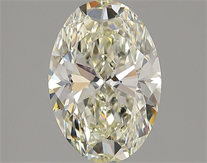 Picture of Natural Diamond 2.21 Carats, Oval with  Cut, L Color, VVS2 Clarity and Certified by GIA
