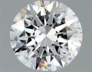 Foto Diamante Natural 0.57 quilates, Redondo , Color F, claridad SI1 y certificado GIA de