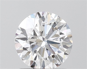 Picture of Lab Grown Diamond 1.32 Carats, Round with Ideal Cut, D Color, VVS1 Clarity and Certified by IGI