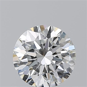 Foto Diamante Natural 0.55 quilates, Redondo , Color H, claridad VVS2 y certificado GIA de