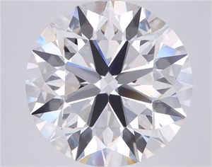Picture of Lab Grown Diamond 5.28 Carats, Round with Ideal Cut, F Color, VS1 Clarity and Certified by IGI