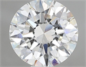 Natural Diamond 1.50 Carats, Round with Excellent Cut, H Color, VVS1 Clarity and Certified by GIA