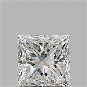 Foto Diamante Natural 1.01 quilates, Princesa , Color F, claridad SI1 y certificado GIA de