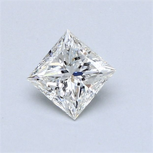 Foto Diamante Natural 0.51 quilates, Princesa , Color H, claridad VVS2 y certificado GIA de
