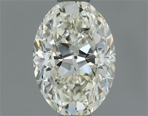 Picture of Natural Diamond 0.62 Carats, Oval with  Cut, J Color, VVS1 Clarity and Certified by IGI