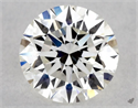 Diamante Natural 0.75 quilates, Redondo , Color H, claridad VVS1 y certificado GIA