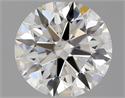 Natural Diamond 2.23 Carats, Round with Excellent Cut, J Color, VS1 Clarity and Certified by GIA