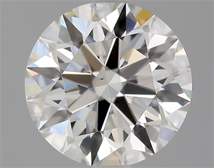 Picture of Natural Diamond 2.23 Carats, Round with Excellent Cut, J Color, VS1 Clarity and Certified by GIA
