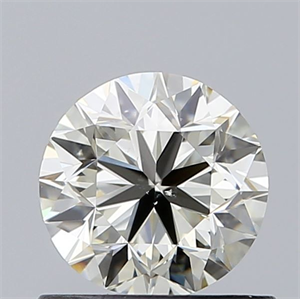 Picture of Natural Diamond 0.75 Carats, Round with Very Good Cut, M Color, SI1 Clarity and Certified by GIA