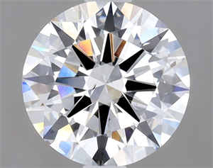 Picture of Natural Diamond 0.88 Carats, Round with Excellent Cut, F Color, SI1 Clarity and Certified by GIA