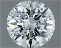 Diamante Natural 0.91 quilates, Redondo , Color F, claridad SI1 y certificado IGI