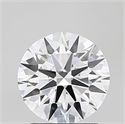 Lab Grown Diamond 1.50 Carats, Round with Ideal Cut, D Color, VS2 Clarity and Certified by IGI