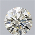 Natural Diamond 1.20 Carats, Round with Excellent Cut, N Color, VVS1 Clarity and Certified by GIA