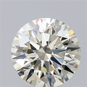 Picture of Natural Diamond 1.20 Carats, Round with Excellent Cut, N Color, VVS1 Clarity and Certified by GIA