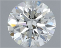 Diamante Natural 0.53 quilates, Redondo , Color J, claridad VVS1 y certificado GIA