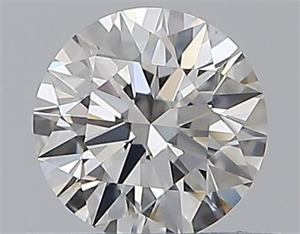 Foto Diamante Natural 0.43 quilates, Redondo , Color F, claridad VVS1 y certificado GIA de