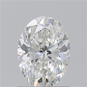 Picture of Natural Diamond 1.20 Carats, Oval with  Cut, G Color, VS2 Clarity and Certified by GIA