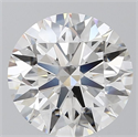 Lab Grown Diamond 4.56 Carats, Round with Ideal Cut, G Color, VS1 Clarity and Certified by IGI