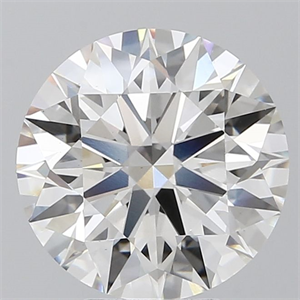 Picture of Lab Grown Diamond 4.56 Carats, Round with Ideal Cut, G Color, VS1 Clarity and Certified by IGI