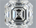 Diamante Natural 1.00 quilates, Asscher , Color H, claridad IF y certificado IGI
