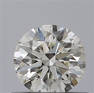 Picture of Natural Diamond 0.45 Carats, Round with Excellent Cut, H Color, VVS1 Clarity and Certified by IGI