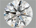 Lab Grown Diamond 1.37 Carats, Round with Excellent Cut, F Color, VS1 Clarity and Certified by IGI