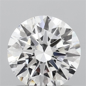Picture of Lab Grown Diamond 1.01 Carats, Round with Ideal Cut, D Color, VVS1 Clarity and Certified by IGI
