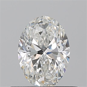 Picture of Natural Diamond 0.50 Carats, Oval with  Cut, G Color, VVS1 Clarity and Certified by GIA