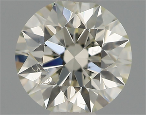 Foto Diamante Natural 0.40 quilates, Redondo , Color K, claridad SI1 y certificado IGI de