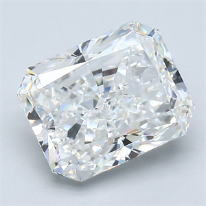 Foto Diamante Natural 3.01 quilates, Radiante , Color G, claridad VS1 y certificado GIA de