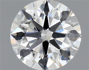 Picture of Natural Diamond 0.70 Carats, Round with Excellent Cut, F Color, VS1 Clarity and Certified by GIA
