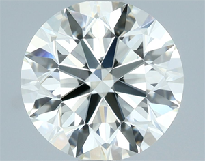 Picture of Natural Diamond 1.91 Carats, Round with Excellent Cut, J Color, VVS1 Clarity and Certified by IGI