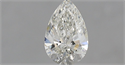 Natural Diamond 0.49 Carats, Pear with  Cut, G Color, VVS1 Clarity and Certified by IGI