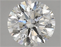 Diamante Natural 2.31 quilates, Redondo , Color H, claridad SI2 y certificado HRD