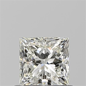 Picture of Natural Diamond 0.70 Carats, Princess with  Cut, K Color, VVS2 Clarity and Certified by GIA