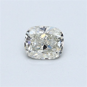 Foto Diamante Natural 0.41 quilates, Del cojín , Color J, claridad VS1 y certificado GIA de