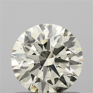 Picture of Natural Diamond 0.73 Carats, Round with Excellent Cut, L Color, VS2 Clarity and Certified by IGI