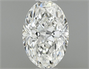 Diamante Natural 0.41 quilates, Ovalado , Color G, claridad VVS2 y certificado GIA