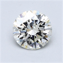 Natural Diamond 1.70 Carats, Round with Excellent Cut, H Color, VVS1 Clarity and Certified by IGI