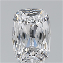 Natural Diamond 0.61 Carats, Cushion with  Cut, D Color, VS1 Clarity and Certified by GIA