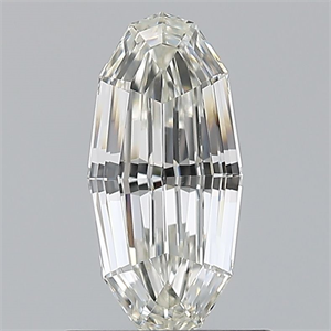 Picture of Natural Diamond 0.74 Carats, Oval with  Cut, I Color, VVS2 Clarity and Certified by GIA