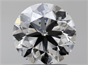 Natural Diamond 1.51 Carats, Round with Very Good Cut, L Color, SI2 Clarity and Certified by GIA