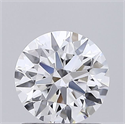 Del inventario de diamantes de laboratorio, 1.07 quilates, Redondo , Color D, claridad VVS2 y certificado IGI