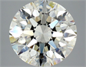 Diamante Natural 4.01 quilates, Redondo , Color L, claridad VS2 y certificado GIA