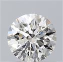 Natural Diamond 0.70 Carats, Round with Excellent Cut, I Color, VVS2 Clarity and Certified by GIA
