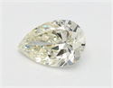 Diamante Natural 0.50 quilates, De pera , Color M, claridad SI1 y certificado GIA