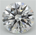 Lab Grown Diamond 4.50 Carats, Round with Ideal Cut, F Color, VS1 Clarity and Certified by IGI